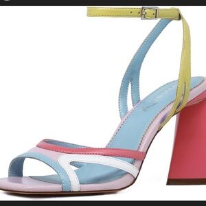 NEW Y2K Colorful Block Heels